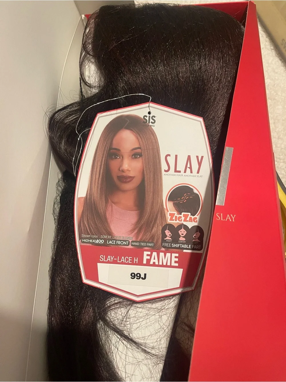 SLAY FAME Wig - 99J Deep Burgundy/Red